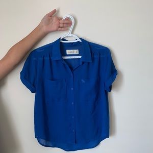 Abercrombie & Fitch Short Sleeve Button Up